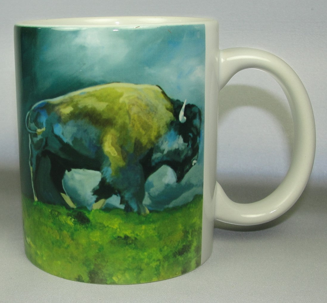 Mug, Spring Bison on the Prairie