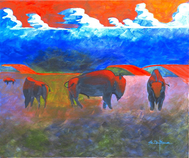 Print, Storm Rolling In