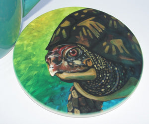 Coaster Gift Set, Ceramic, Animals of Osage County