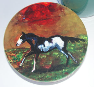 Coaster Gift Set, Ceramic, Animals of Osage County