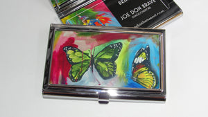 Business Card Holder, Butterfly Study 1