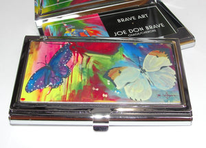 Business Card Holder, Butterfly Study 2