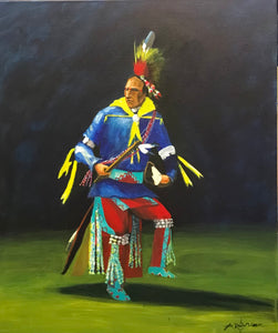 Original Painting; June 2023 Southern Straight Dancer