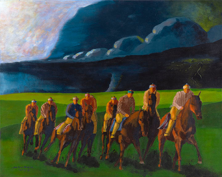 Print, Tornado on the Plains