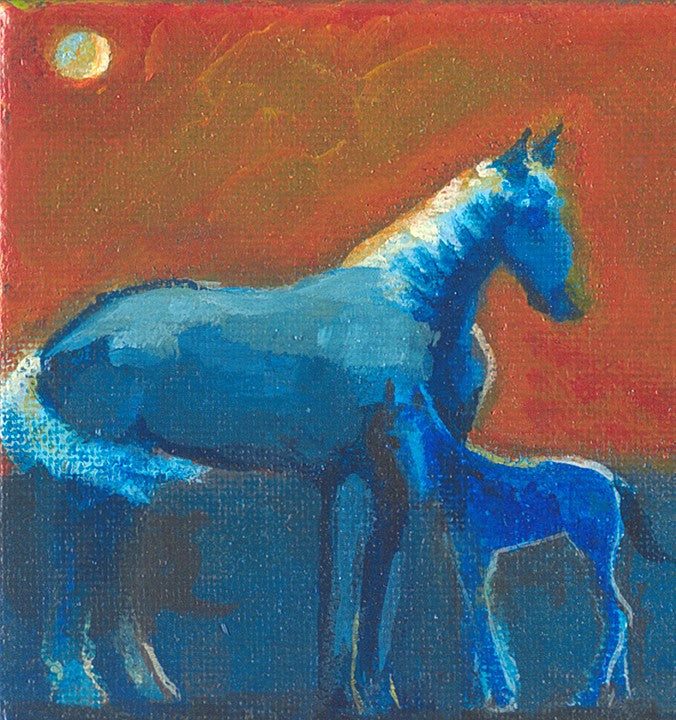 Print, Bedtime on the Prairie