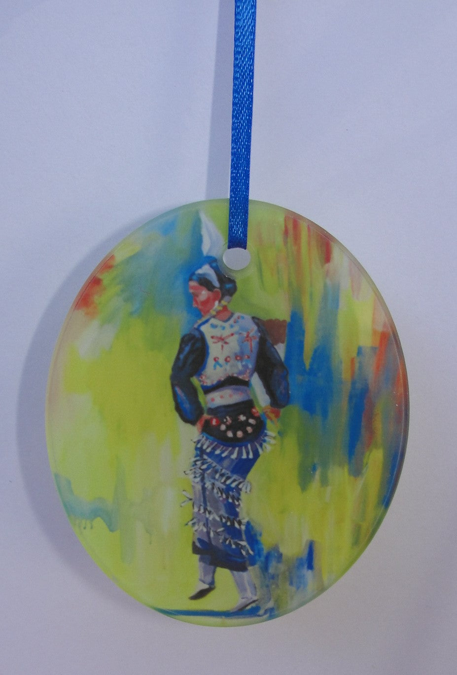 Ornament, Glass, Jingle Dress Dancer
