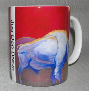 Mug; White Bison