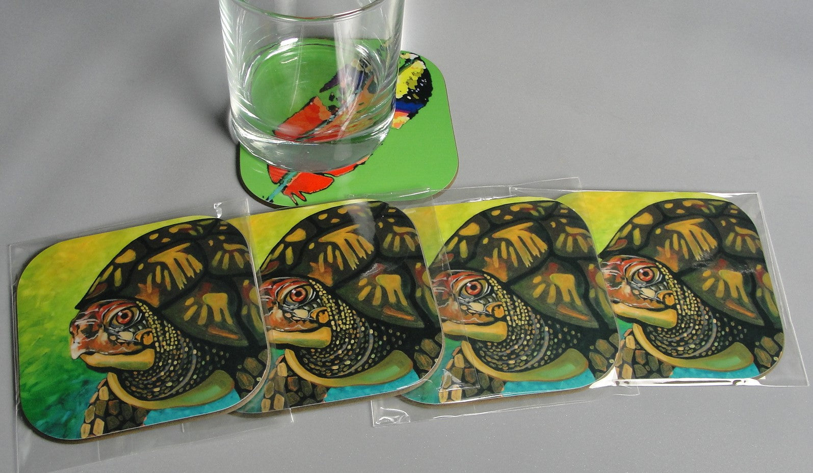 Coaster, The Turtle, Native Art