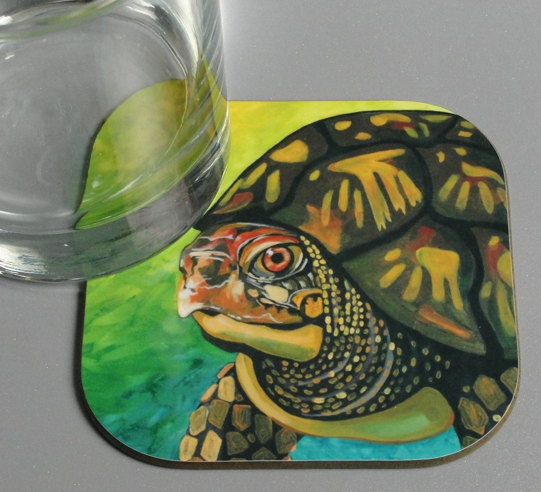 Coaster, The Turtle, Native Art
