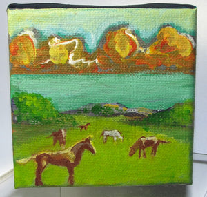 Original Painting; Greener Pastures