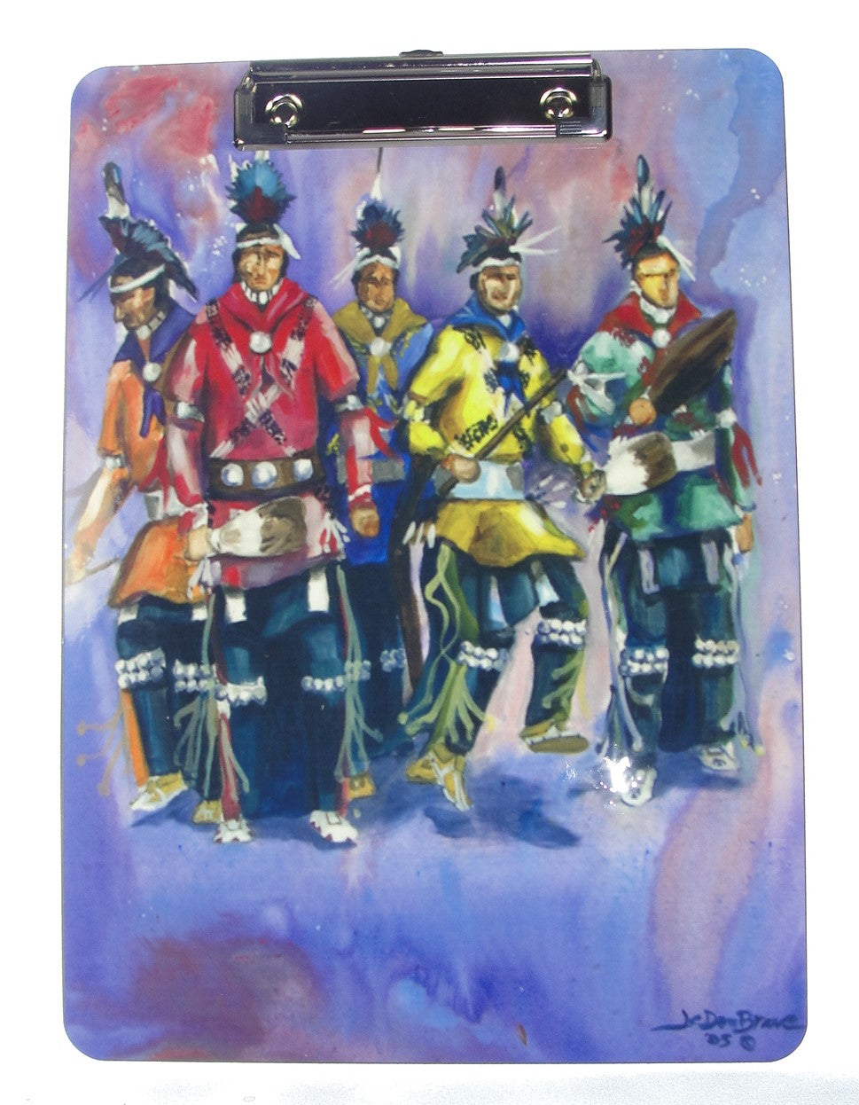 Clipboard, 5 Osage Straight Dancers
