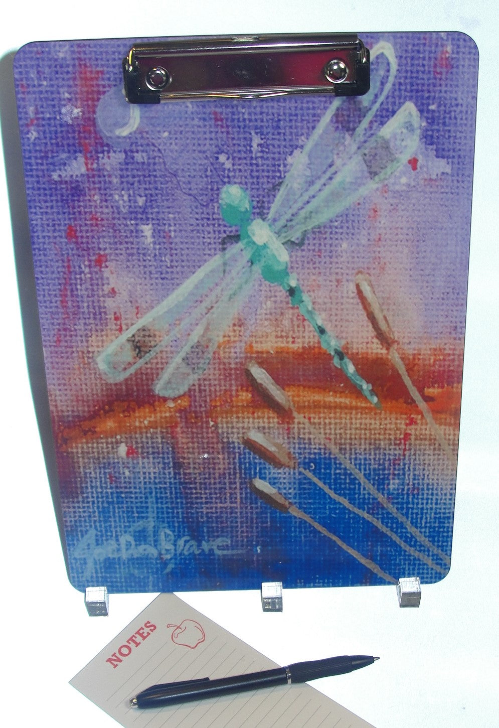 Clipboard, Dragonfly Purple Sky