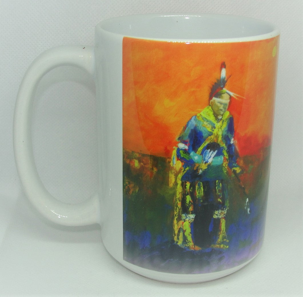 Mug; Pawhuska Osage Straight Dancer