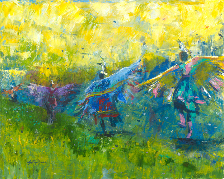 Original Painting; Dance of the Butterflies